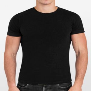 ROADSTER Men Round Neck Plain T-Shirt